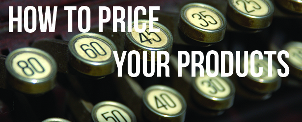 how to price your products