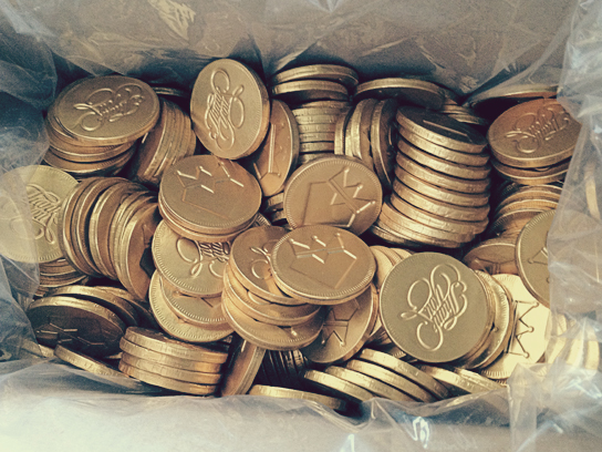 dream gold coins